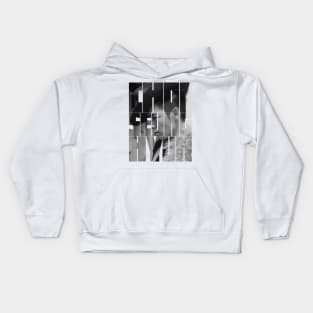 BIGBANG TOP Typography Kids Hoodie